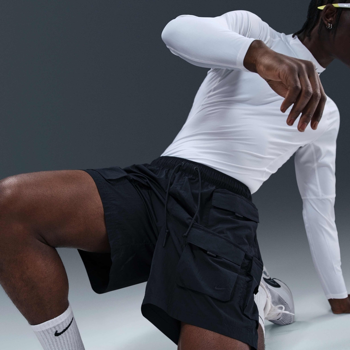 Nike Tech Woven Cargo Shorts Black