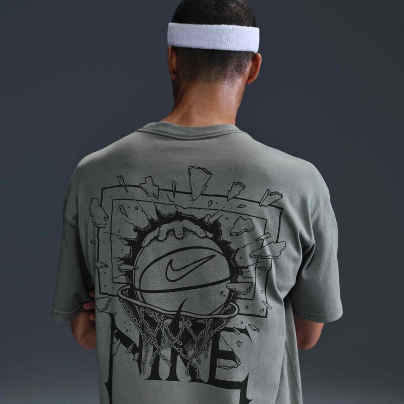 Nike Max90 Basketball Tee Grey