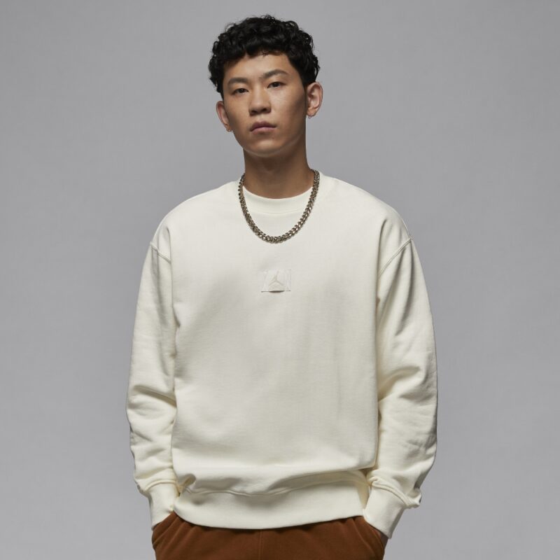 Nike Jordan Flight Fleece Crewneck Sail