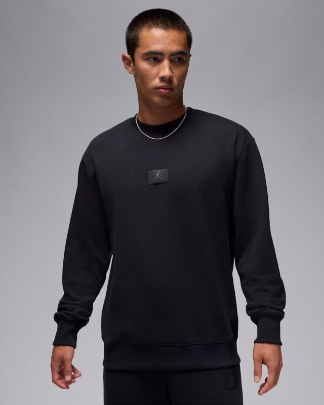Nike Jordan Flight Fleece Crewneck Black