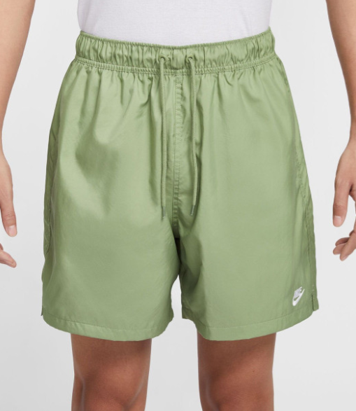 Nike Club Woven Flow Shorts Olive