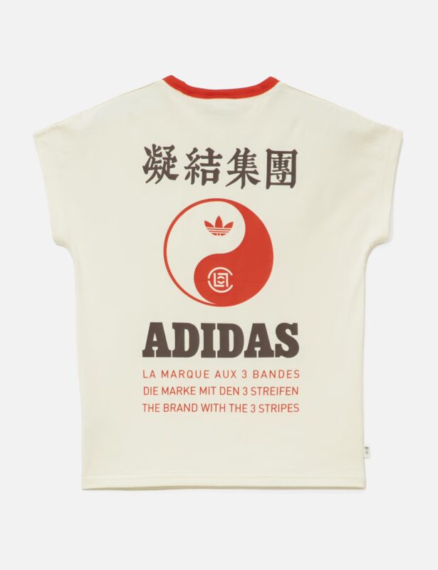 adidas x Clot Dolman Tee Sail